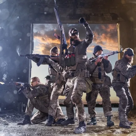 AK-47 Proeverij / 2 wapens / 15 kogels